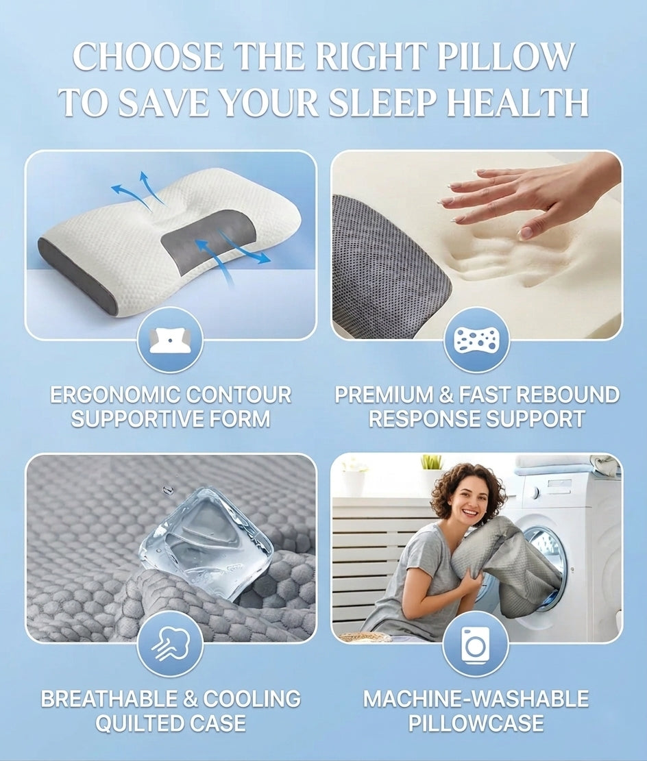 Memory Foam Neck Pillow